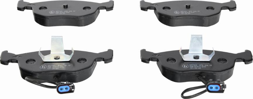 ATE 13.0460-7163.2 - Brake Pad Set, disc brake autospares.lv