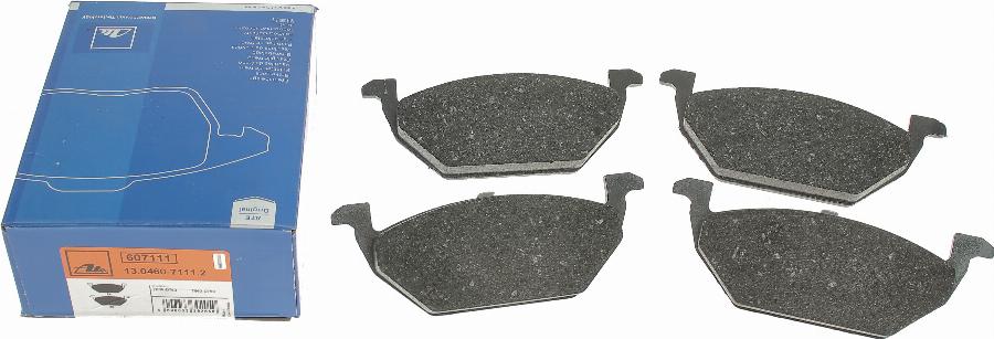 ATE 13.0460-7111.2 - Brake Pad Set, disc brake autospares.lv