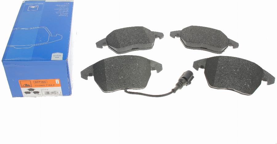 ATE 13.0460-7184.2 - Brake Pad Set, disc brake autospares.lv