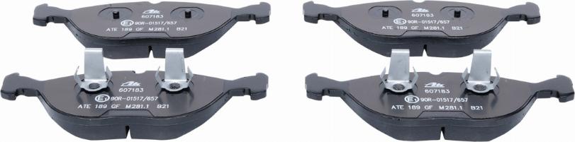 ATE 13.0460-7183.2 - Brake Pad Set, disc brake autospares.lv