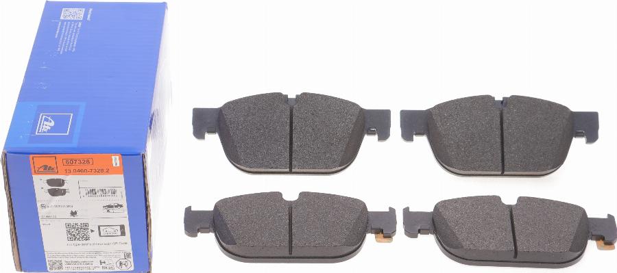 ATE 13.0460-7328.2 - Brake Pad Set, disc brake autospares.lv