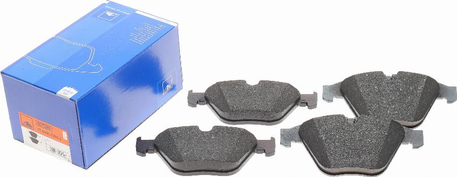 ATE 13.0460-7296.2 - Brake Pad Set, disc brake autospares.lv