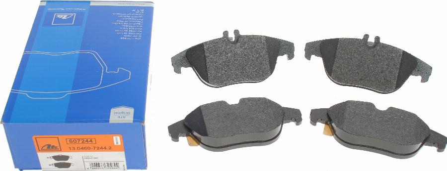 ATE 13.0460-7244.2 - Brake Pad Set, disc brake autospares.lv