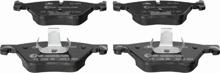 ATE 13.0460-7268.2 - Brake Pad Set, disc brake autospares.lv