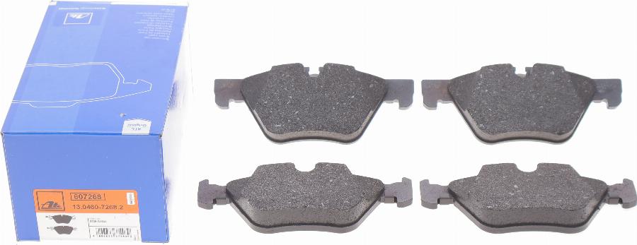 ATE 13.0460-7268.2 - Brake Pad Set, disc brake autospares.lv