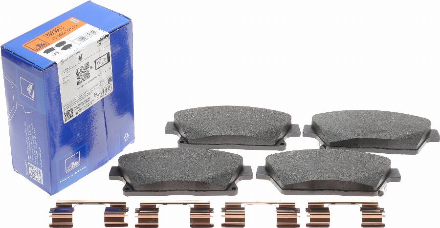 ATE 13.0460-7263.2 - Brake Pad Set, disc brake autospares.lv