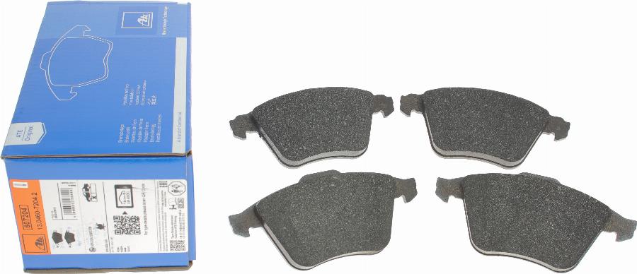 ATE 13.0460-7204.2 - Brake Pad Set, disc brake autospares.lv