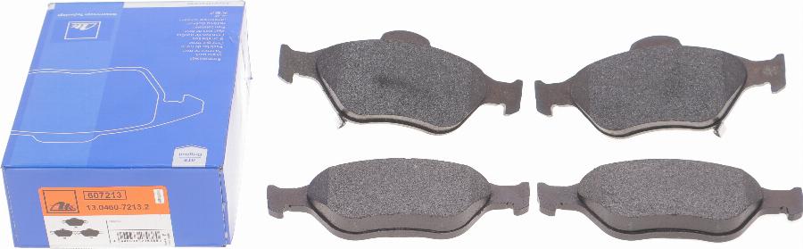 ATE 13.0460-7213.2 - Brake Pad Set, disc brake autospares.lv