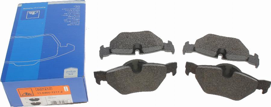 ATE 13.0460-7217.2 - Brake Pad Set, disc brake autospares.lv