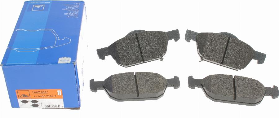 ATE 13.0460-7284.2 - Brake Pad Set, disc brake autospares.lv