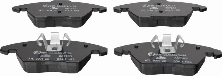 ATE 13.0460-7285.2 - Brake Pad Set, disc brake autospares.lv