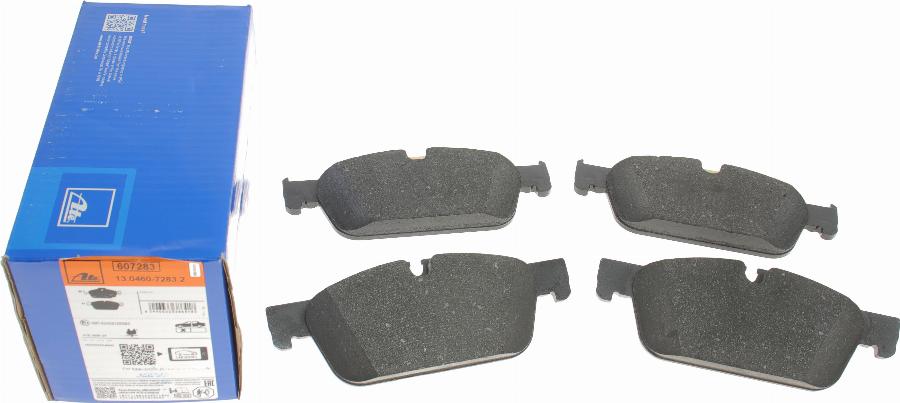 ATE 13.0460-7283.2 - Brake Pad Set, disc brake autospares.lv