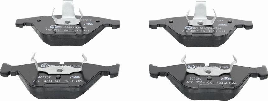 ATE 13.0460-7237.2 - Brake Pad Set, disc brake autospares.lv