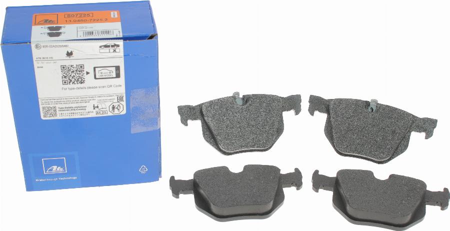 ATE 13.0460-7225.2 - Brake Pad Set, disc brake autospares.lv