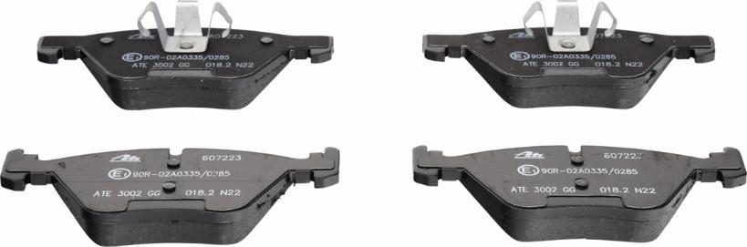 ATE 13.0460-7223.2 - Brake Pad Set, disc brake autospares.lv