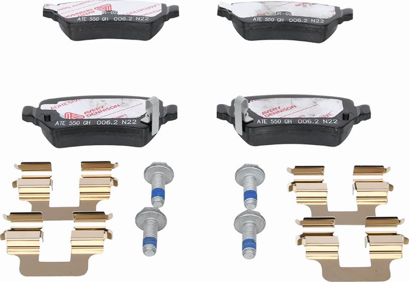 ATE 13.0470-2868.2 - Brake Pad Set, disc brake autospares.lv