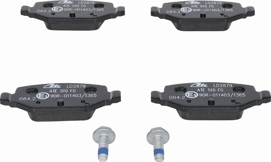 ATE 13.0470-2879.2 - Brake Pad Set, disc brake autospares.lv