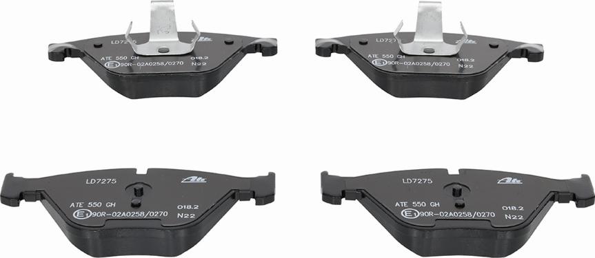 ATE 13.0470-7275.2 - Brake Pad Set, disc brake autospares.lv