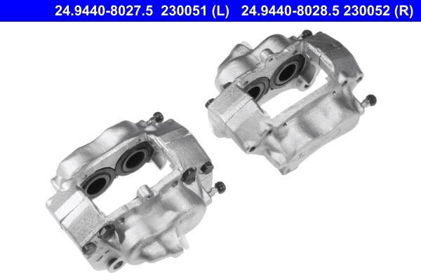 ATE 24.9440-8027.5 - Brake Caliper autospares.lv