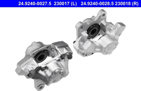 ATE 24.9240-0027.5 - Brake Caliper autospares.lv