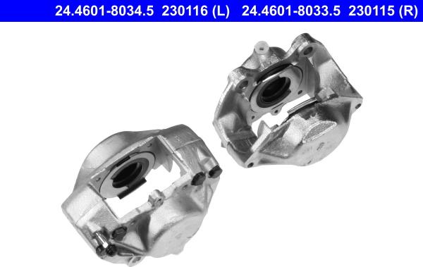 ATE 24.4601-8034.5 - Brake Caliper autospares.lv