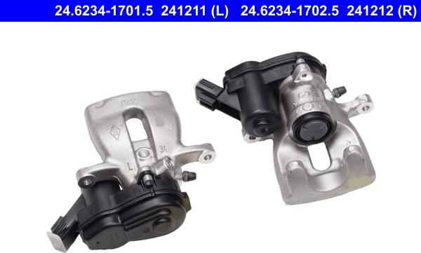 ATE 24.6234-1702.5 - Brake Caliper autospares.lv