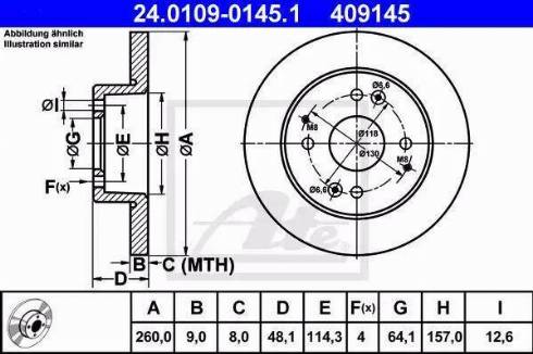 Alpha Brakes HTT-HD-024 - Brake Disc autospares.lv