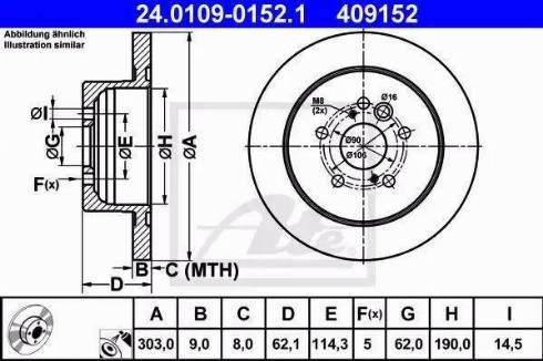 Alpha Brakes HTT-TY-018 - Brake Disc autospares.lv