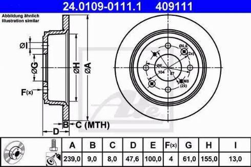 Alpha Brakes HTT-HD-014 - Brake Disc autospares.lv