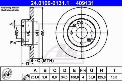 Alpha Brakes HTT-MZ-008 - Brake Disc autospares.lv