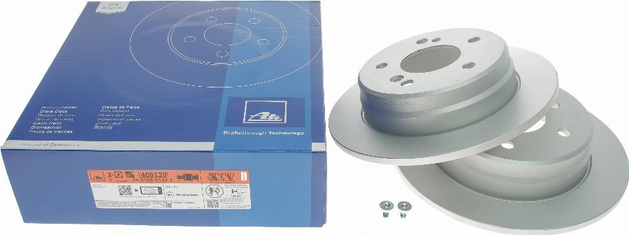 ATE 24.0109-0120.1 - Brake Disc autospares.lv