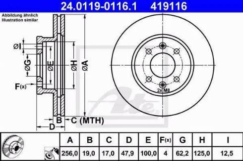 Alpha Brakes HTP-HY-527 - Brake Disc autospares.lv