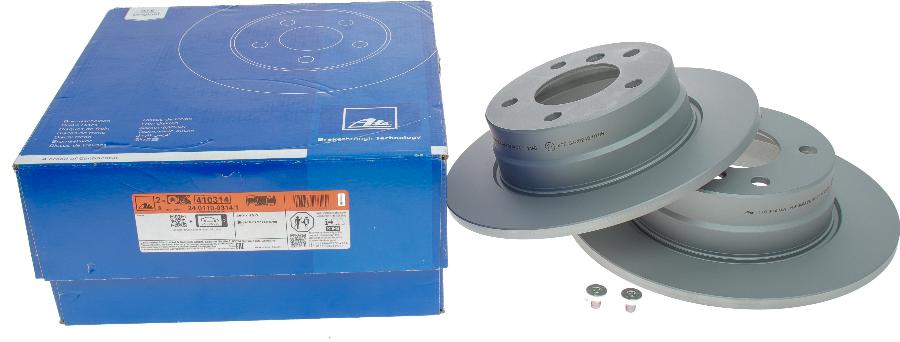 ATE 24.0110-0314.1 - Brake Disc autospares.lv