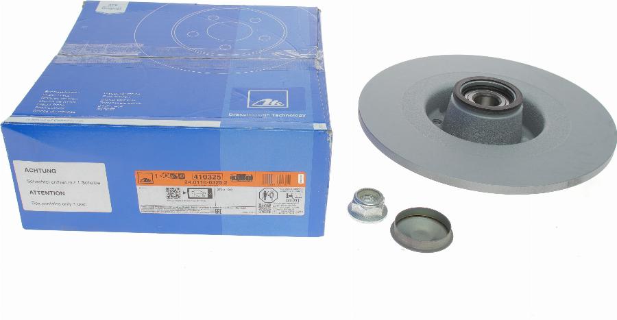 ATE 24.0110-0325.2 - Brake Disc autospares.lv