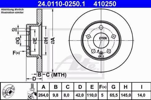 Alpha Brakes HTT-PL-003 - Brake Disc autospares.lv