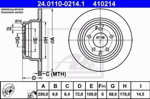 Alpha Brakes HTT-VV-003 - Brake Disc autospares.lv