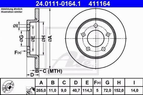 Alpha Brakes HTT-MZ-026 - Brake Disc autospares.lv