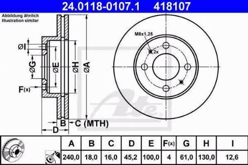 Alpha Brakes HTP-NS-060 - Brake Disc autospares.lv