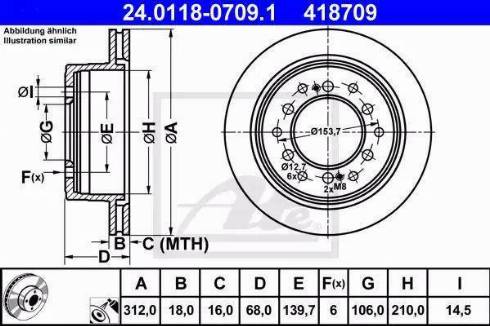 Alpha Brakes HTT-TY-029 - Brake Disc autospares.lv