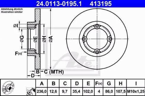 Alpha Brakes HTP-DW-008 - Brake Disc autospares.lv