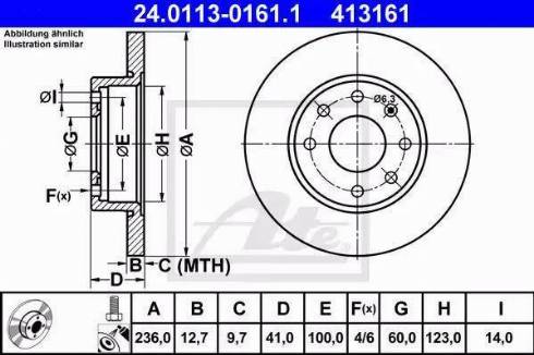 Alpha Brakes HTP-PL-001 - Brake Disc autospares.lv