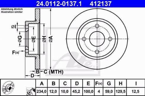 Alpha Brakes HTP-NS-064 - Brake Disc autospares.lv