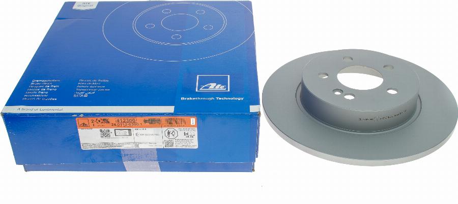 ATE 24.0112-0300.1 - Brake Disc autospares.lv