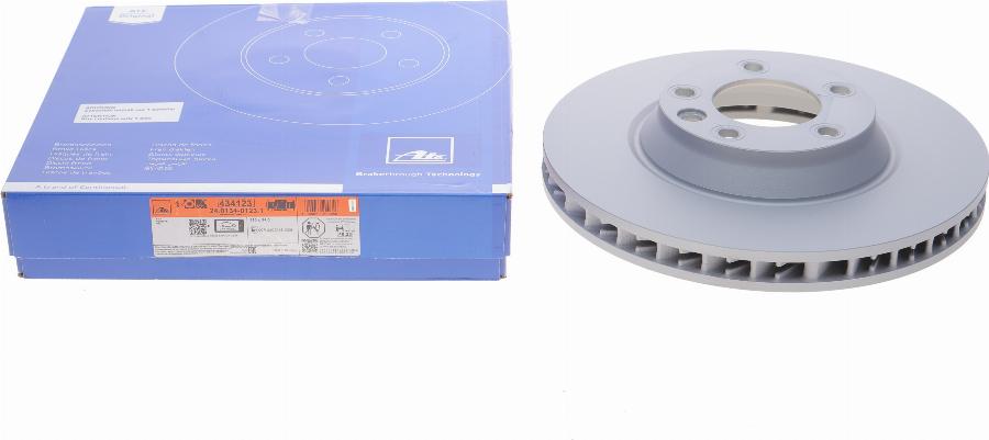 ATE 24.0134-0123.1 - Brake Disc autospares.lv