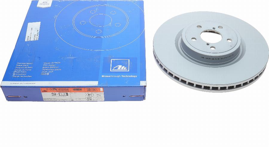 ATE 24.0130-0204.1 - Brake Disc autospares.lv