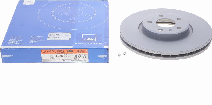 ATE 24.0130-0235.1 - Brake Disc autospares.lv