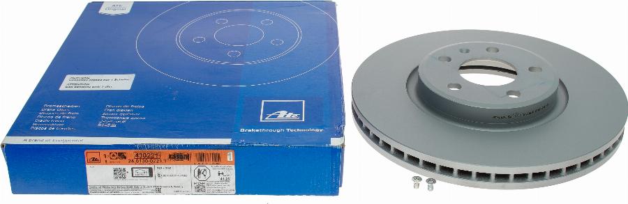 ATE 24.0130-0221.1 - Brake Disc autospares.lv