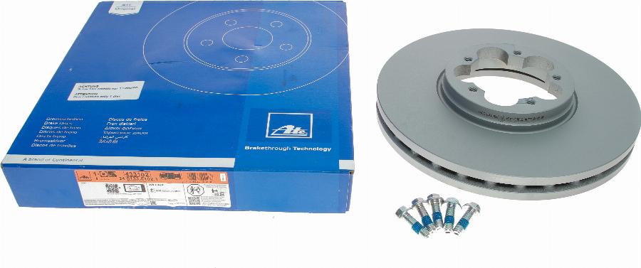 ATE 24.0133-0102.1 - Brake Disc autospares.lv