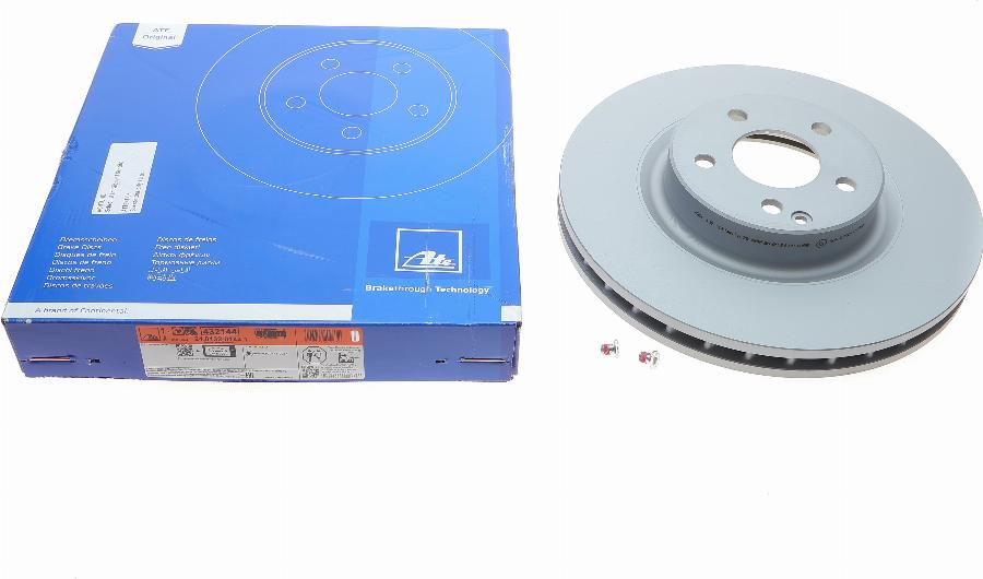 ATE 24.0132-0144.1 - Brake Disc autospares.lv