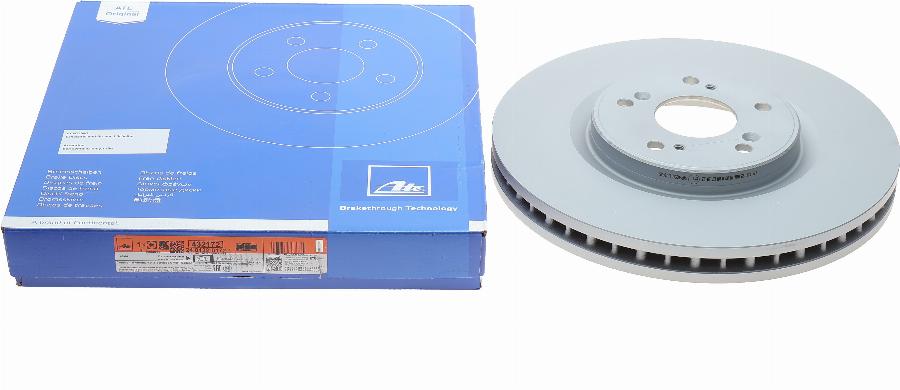 ATE 24.0132-0172.1 - Brake Disc autospares.lv